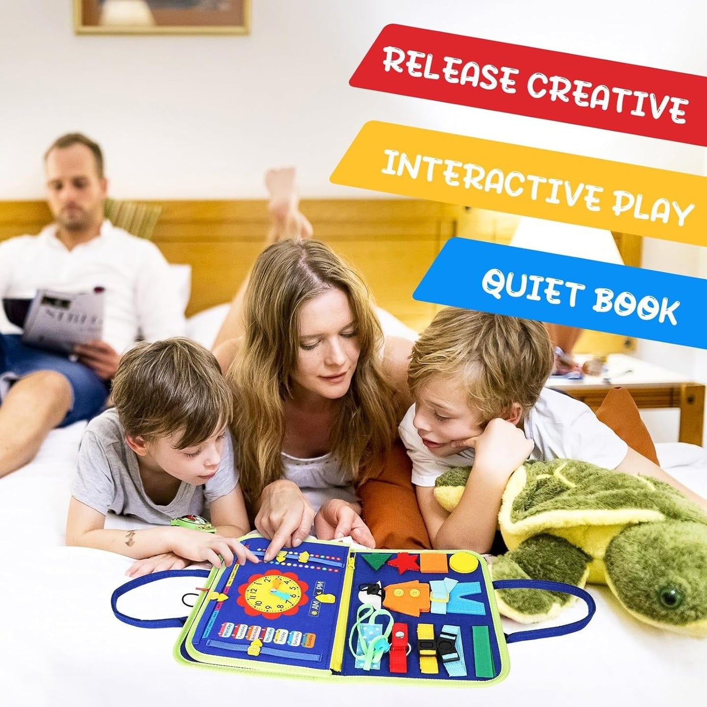 Educational Busy Board For Toddlers