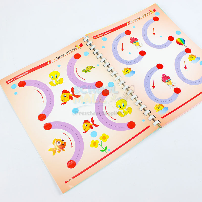 Activity Book 64 Pcs With 2 Pens