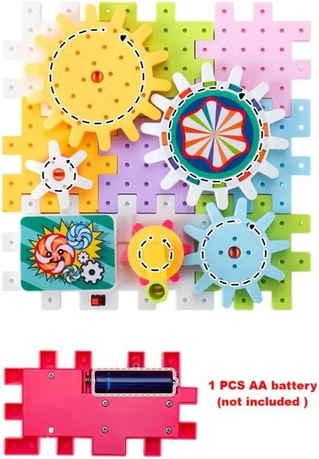 Electric Building Block Gear Toy (83pcs set)