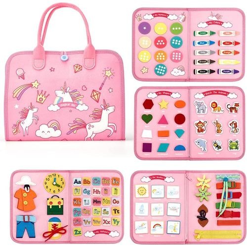 Montessori Toddler Activity Busy Book