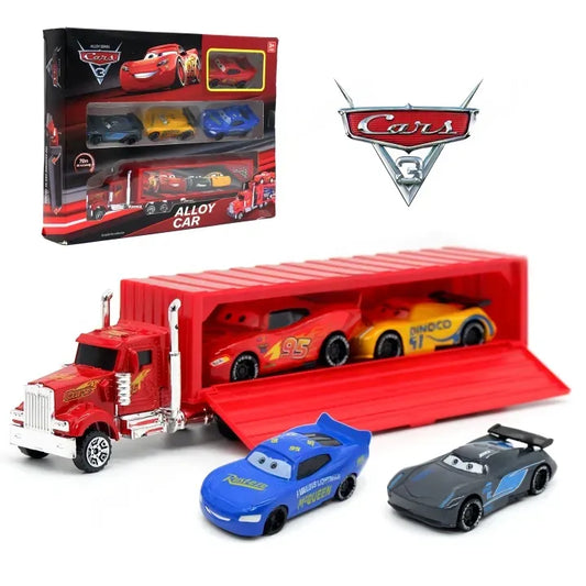 Alloy Series Cars | Truck With Cars | Lightning McQueen Cars