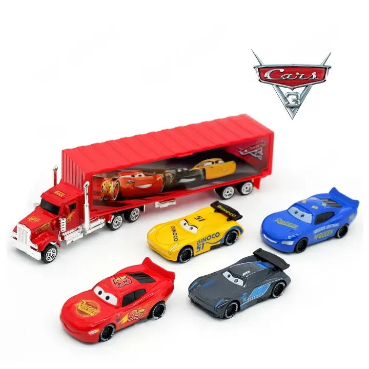 Alloy Series Cars | Truck With Cars | Lightning McQueen Cars