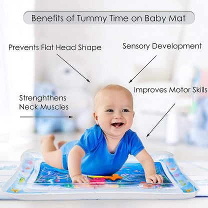 Inflatable Baby Water Play Mat for Infants