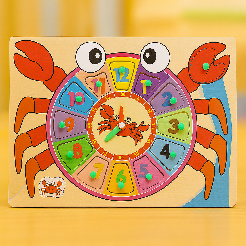 Wooden Peg Puzzle Pin Sorting Boards