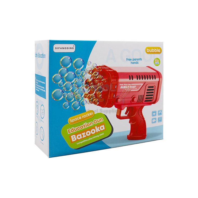 2-in-1Electric Electric Bazooka Bubble Gun Perfect Party Gift for Kids