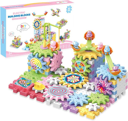 Electric Building Block Gear Toy (83pcs set)