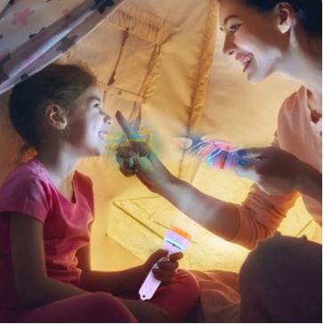 Kids Fun Projector Torch Cartoon Animal Fruit Educational [577]