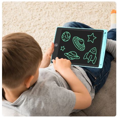 LCD Multicolor Screen Writing Tablet Erasable Writing Board 8.5 Inch