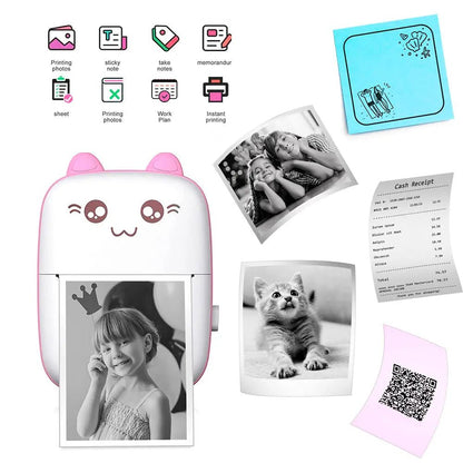 Thermal Portable Bluetooth Wireless Mini Printer