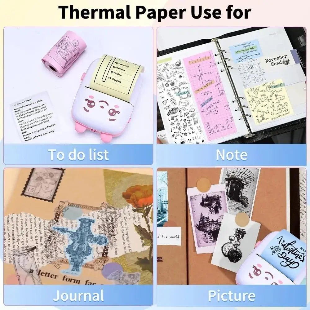 Thermal Portable Bluetooth Wireless Mini Printer