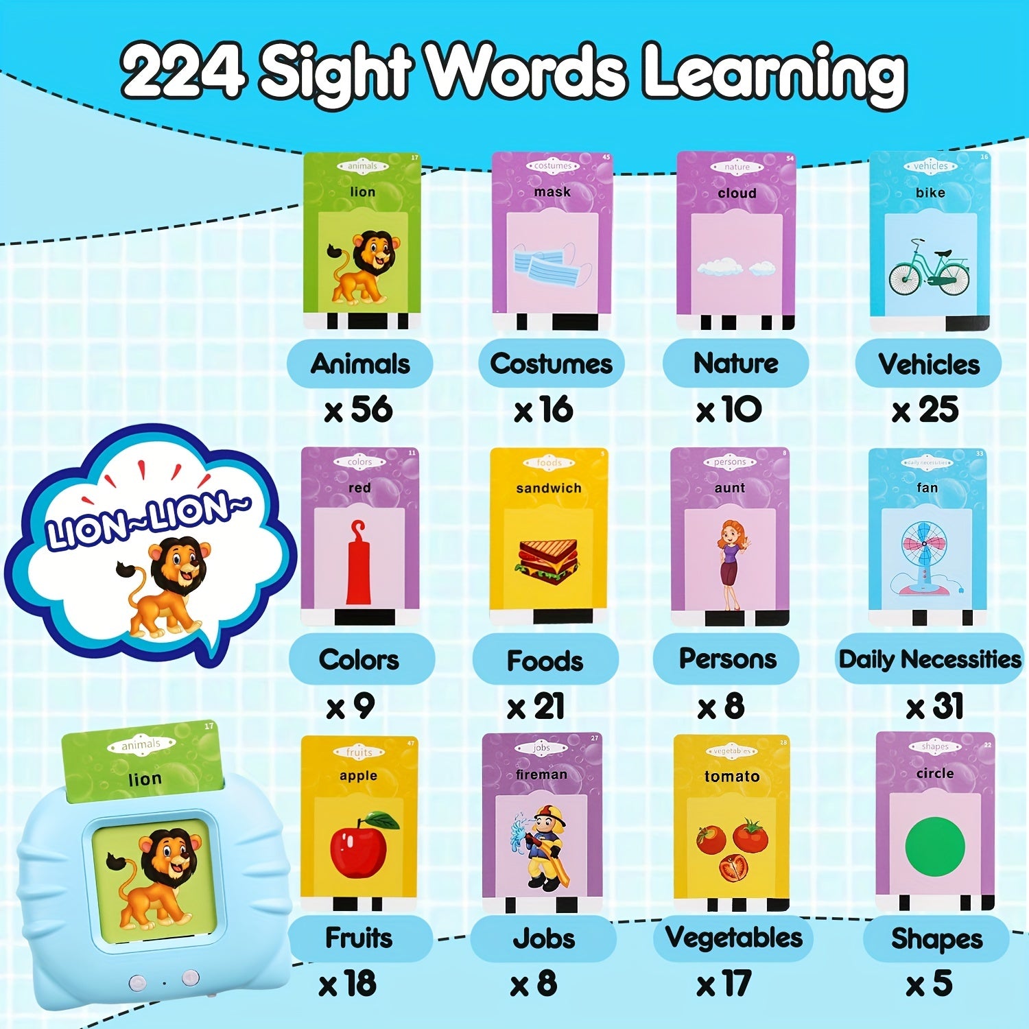 Talking Flash Cards – Fun Learning for Toddlers