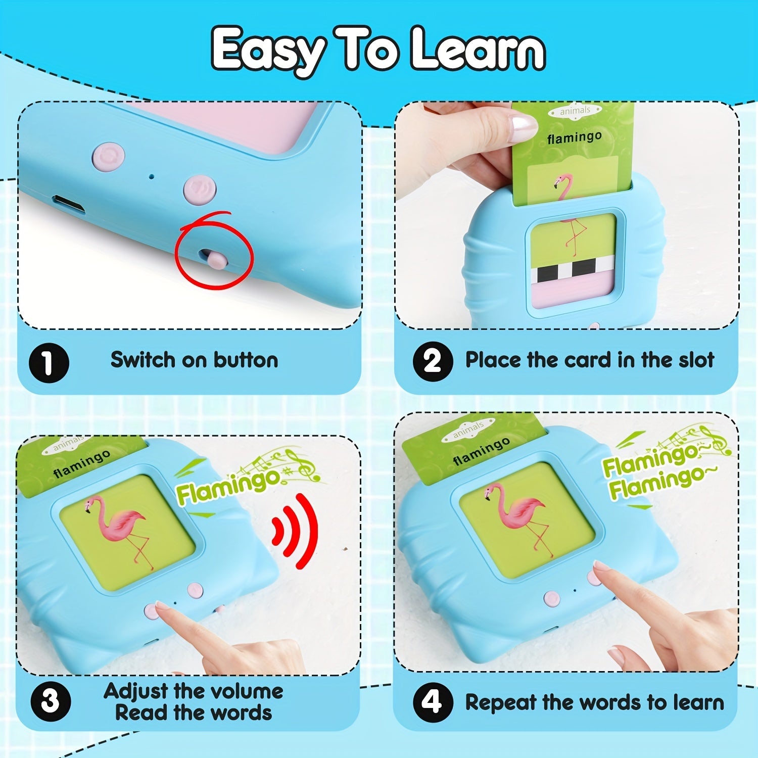Talking Flash Cards – Fun Learning for Toddlers