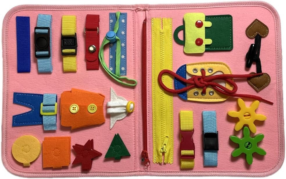 Educational Busy Board For Toddlers