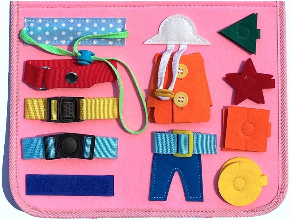 Educational Busy Board For Toddlers