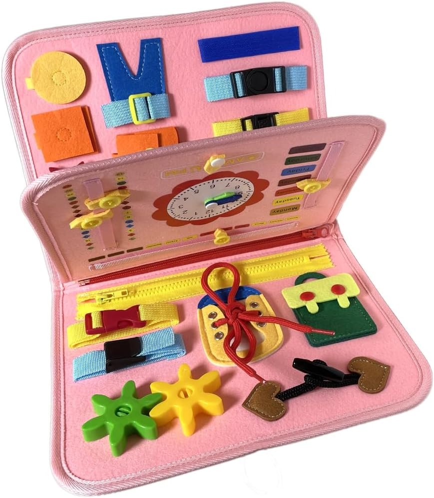 Educational Busy Board For Toddlers